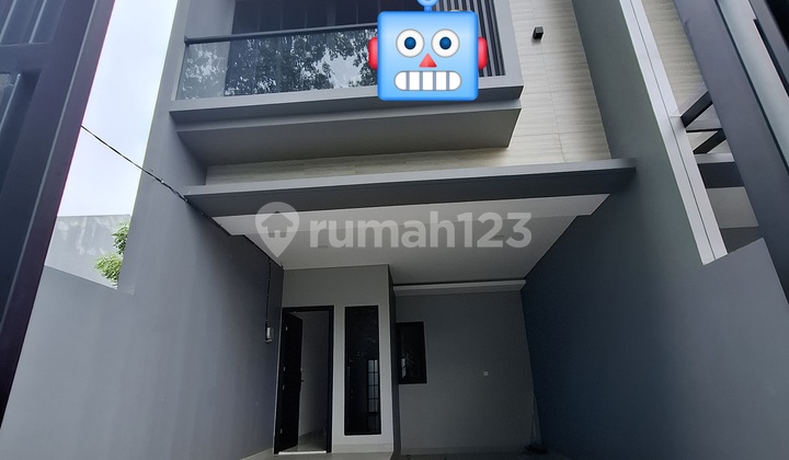 Rumah Baru 2 Lt Di Kavling Dki Meruya Utara Kembangan Jak Bar
