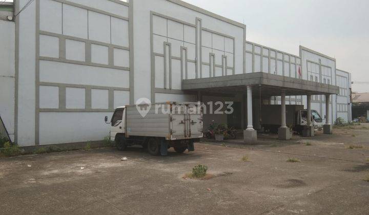 Pabrik di Bekasi Timur, Dijalan Utama Lt 7.728 Lb 5.780 M Bagus HGB 1