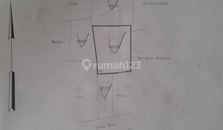 Dijual Tanah Jalan Pagedangan Raya 2