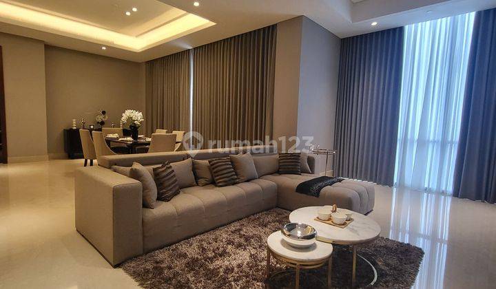 Disewa Apartement The Regent 3BR Uk 252 sqm  Full Furnished Best Price At Semanggi ,Jaksel 2