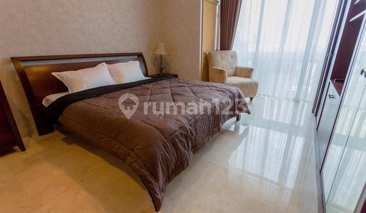 For Rent Senayan Residence Apartment 2br Size 79m2 Furnished in South Jakarta