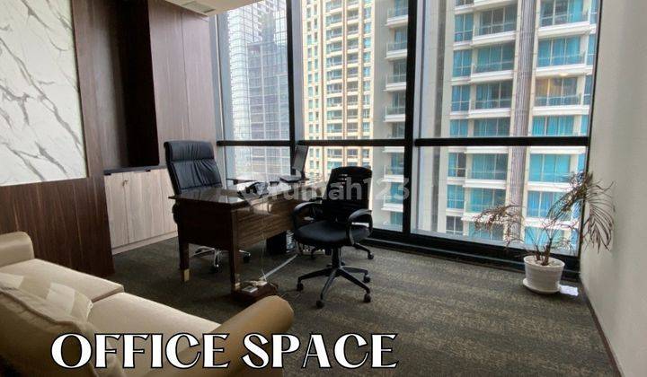 Disewa Office Space District 8 SCBD uk300m2 Full Furnish Jaksel 1