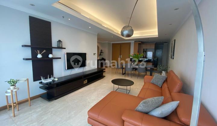 For Rent Furnished Kempinski Private Residence Apartment 2 Bedrooms Size 157 M² In Central Jakarta