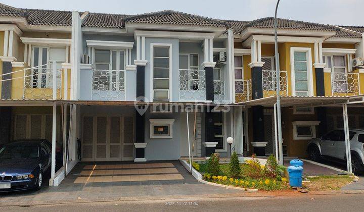 Disewa Rumah dekat kolam renang Cluster Fiordini Gading Serpong 1