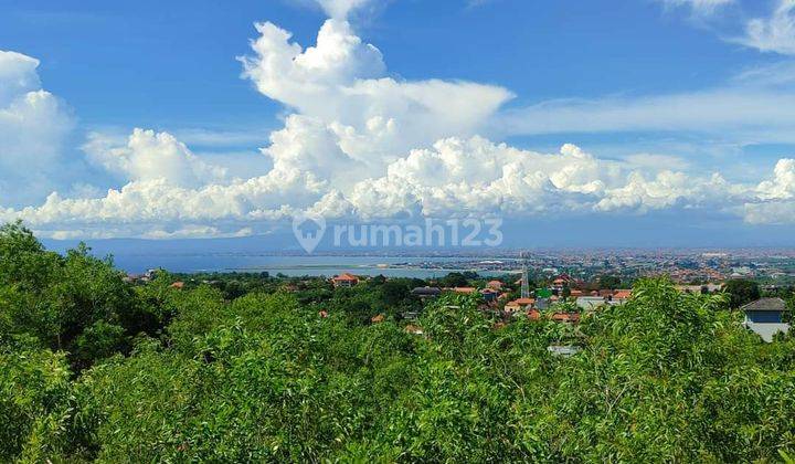  Tanah Dijual Dengan Pemandangan Laut, Airport,Tol laut Nusa Dua& Patung GWK 2