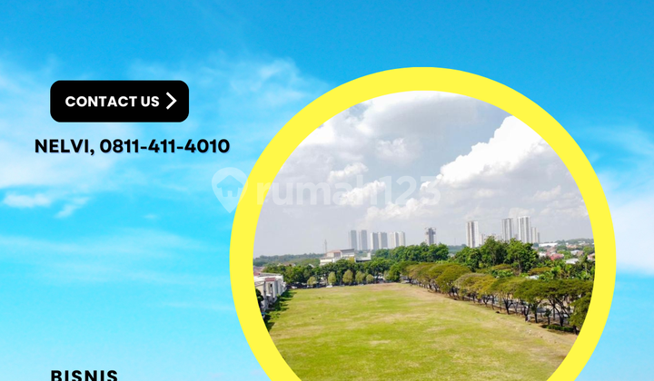 DIJUAL TANAH KOMERSIAL PREMIUM SIAP BANGUN DI LIPPO CIKARANG