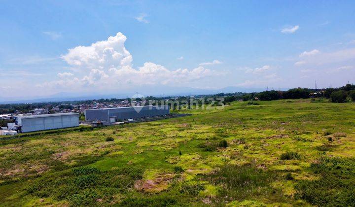 Jual Murah Tanah Industri di Jalan Utama Kawasan Industri Lippo 2