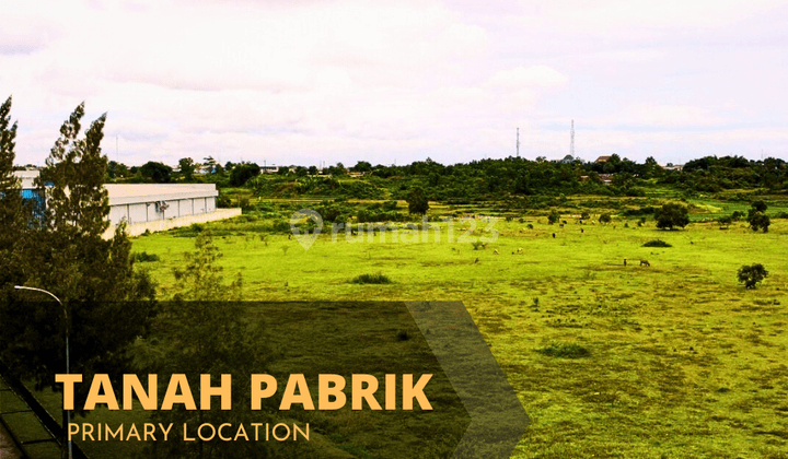 Industrial Land Untuk Pabrik, Gudang Dan Investasi di Lippo 1