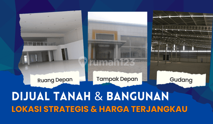 Jual Tanah Industri Lokasi Strategis di Kawasan Industri Cikarang 1