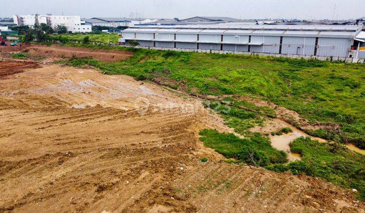 Tanah Pabrik dan Gudang di Jalan Utama Kawasan Industri Cikarang 2