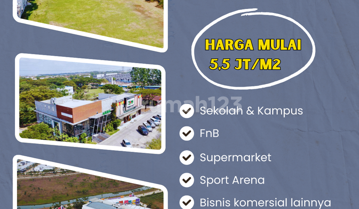 DIJUAL CEPAT TANAH KOMERSIAL DI PUSAT KOTA LIPPO CIKARANG