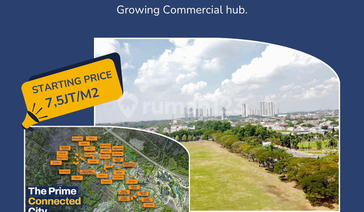 Strategic Ready-to-Build Land Plot for Sale in Lippo Cikarang Business Area.