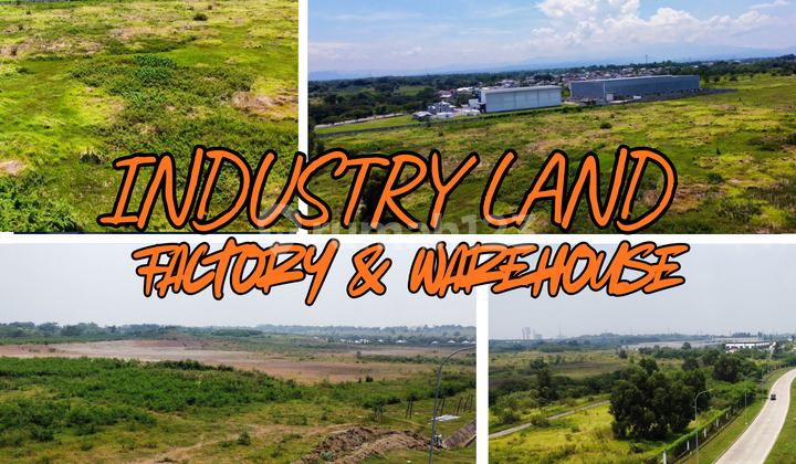 Jual Cepat Tanah Gudang dan Pabrik di Karawang Barat