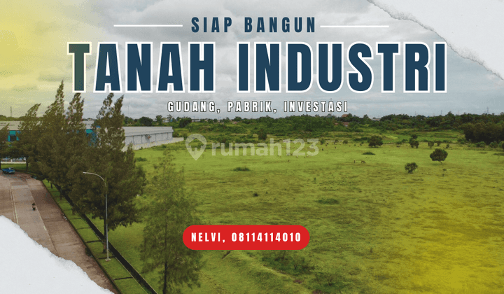 Jual Tanah Industri Murah dan Siap Bangun di DS 1 1