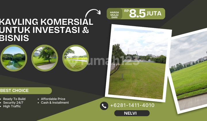 Land for Supermarket, Shop, Hospital in Lippo Cikarang