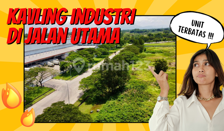 Jual Tanah Industri 4,5Ha Siap Bangun di Cikarang Selatan