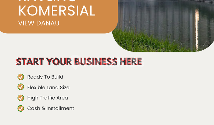 Kavling Komersial Siap Bangun Pusat Kota Lippo Cikarang