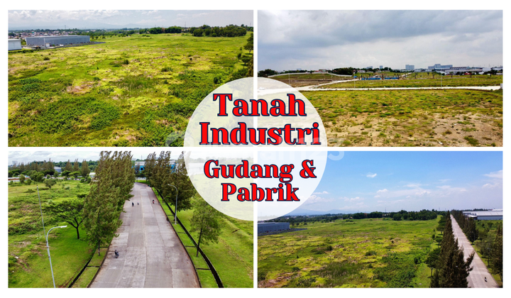 Jual Kavling Industri Luas 2,5 Ha Lokasi Strategis Row 40m 1