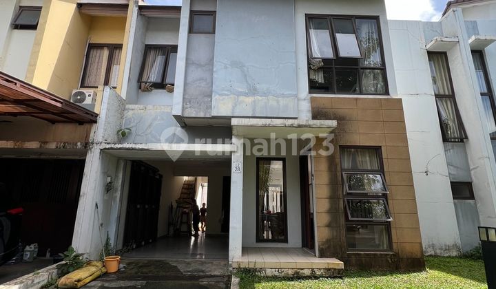 rumah the icon bsd siap huni, cakep dekat mall