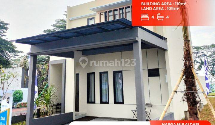 Dijual Rumah 2 Lantai Waterfront Modernland Tangerang Type Cedar. 1