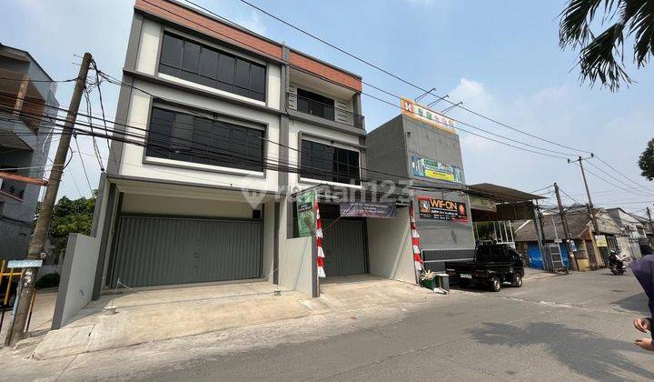 Ruko baru hook 4 lantai di Poris Indah Tangerang ada rooftop cakep cocok berbagai usaha sekaligus tempat tinggal 1