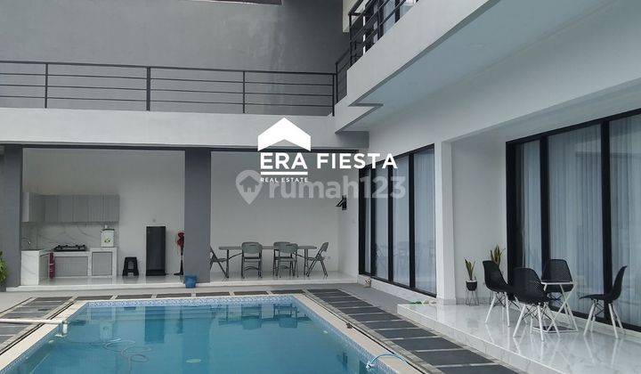 Dijual rumah mewah + kontrakan 44 pintu di Legok Karawaci Tangerang FULLY FURNISHED sudah SHM 1