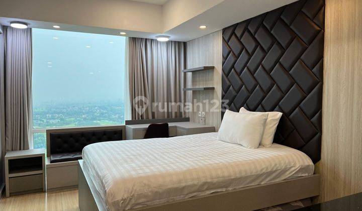 Dijual unit Apartemen U Residences type studio FULLY FURNISHED interior cakep, hanya 700jutaan 2