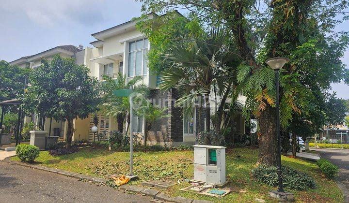 Turun harga rumah cantik hoek @PHG Gading Serpong Chrysocolla SHM siap huni semi furnished hunian nyaman  2