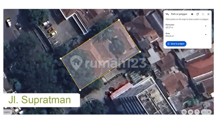 Rumah Mainrod Supratman Kota Bandung Wetan 2