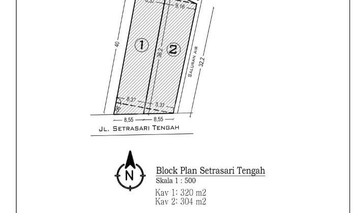  Dijual cepat Kavling di Setrasari Bandung Utara 2