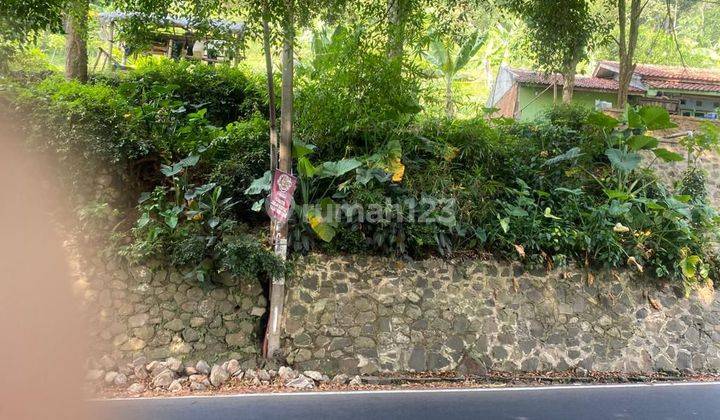 Dijual tanah kavling up slope di mainrod Ciwidey Bandung  2