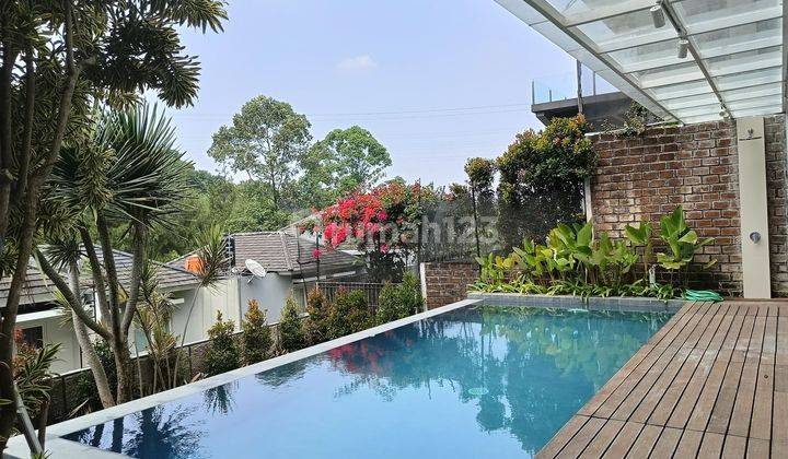 Jual murah Villa minimalis furnished Resort Dago pakar Bandung  1