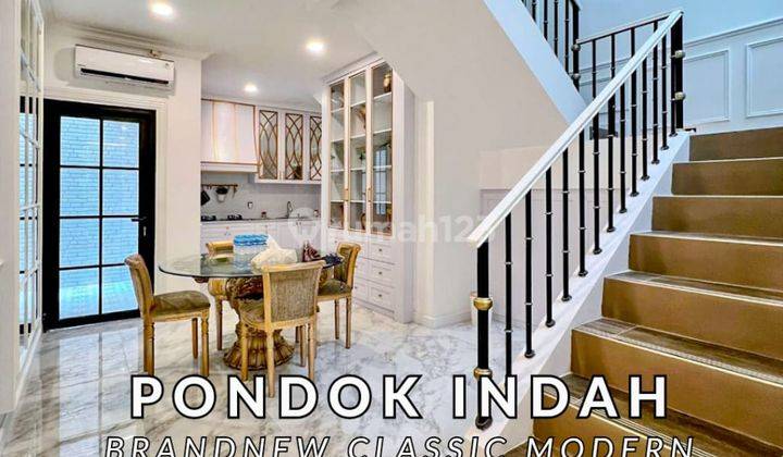 Pondok Indah Brandnew House Classic Modern 1