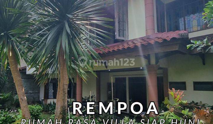 Rumah Rasa Villa Bentuk Tanah Ngantong Di Rempoa 1