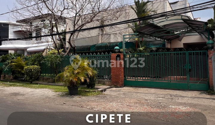 Land Calculation House in Gaharu, Cipete, Jakarta