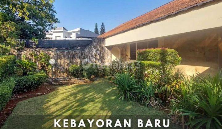 Rumah Lama Hitung Tanah Area Kebayoran Baru  1