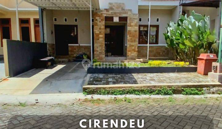 Rumah Stap Huni Dalam Cluster Nyaman di Cirendeu 1