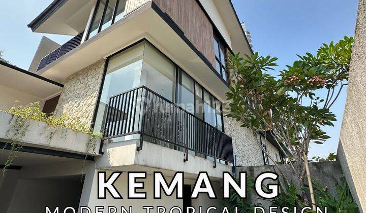 Forsale Brand New House Modern Tropical Design at Kemang  1