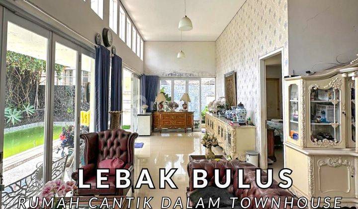 Dijual Rumah Cantik Siap HunI Dalam Townhouse di Cilandak 1