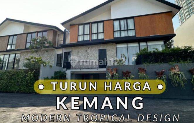 Turun Harga Brandnew House Modern Tropical Design Furnished 1