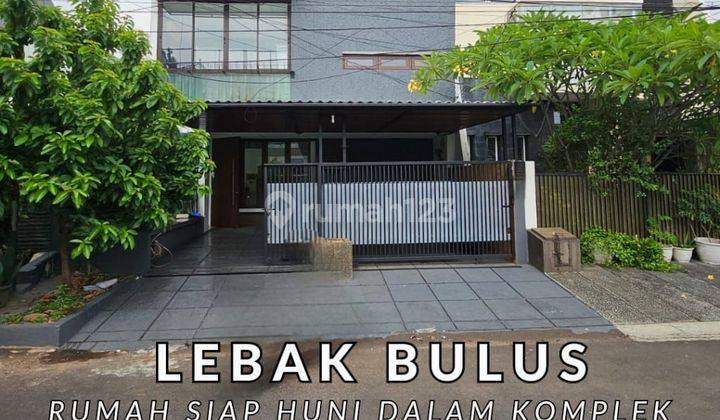 Dijual Rumah Siap HunI Dalam Kompleks Area Lebak Bulus  1