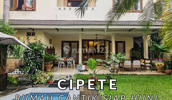 Dijual Rumah Cantik Siap HunI di Area Cipete Jakarta Selatan 1