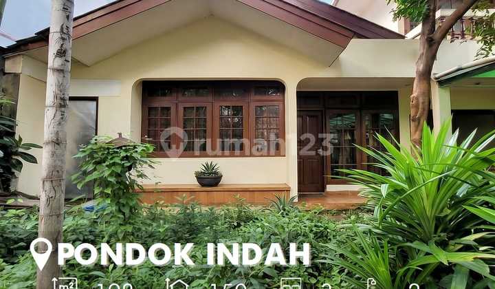 Dijual Rumah Tua Hitung Tanah Dibawah NJOP di Lokasi Prime Pondok Indah Jakarta Selatan Dijual Rumah Tua Hitung Tanah Dibawah NJOP di Lokasi Prime Pondok Indah Jakarta Selatan