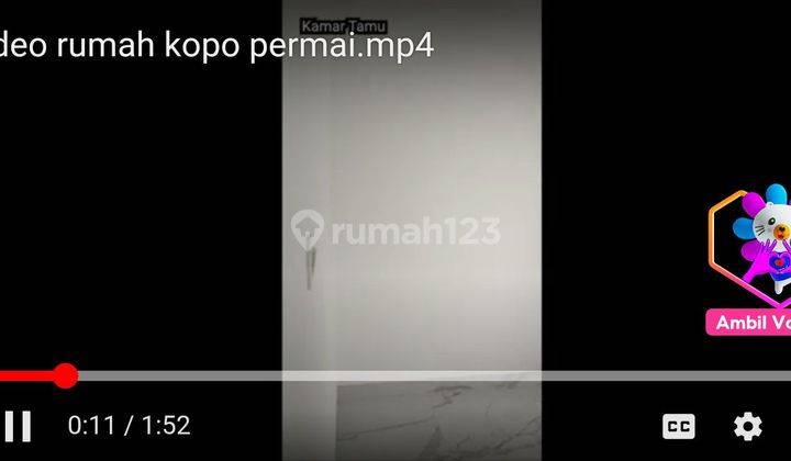 Dijual rumah baru kopo permai siap pakai 1