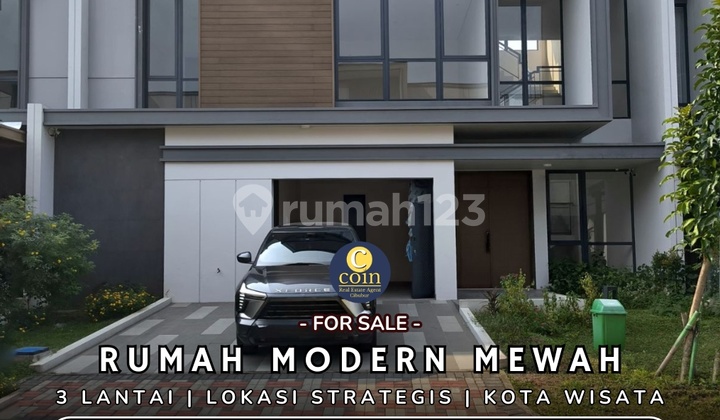 Jual Rumah Baru Belum Pernah Ditempati.siap Huni Dalam Cluster Elite Kota Wisata 1