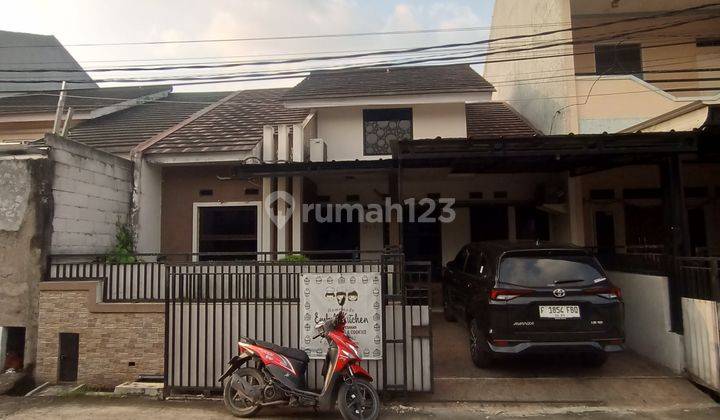 tampak depan jual cepat rumah siap huni