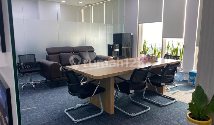 DISEWAKAN OFFICE GOLD COAST TOWER EIFFEL 250m² 