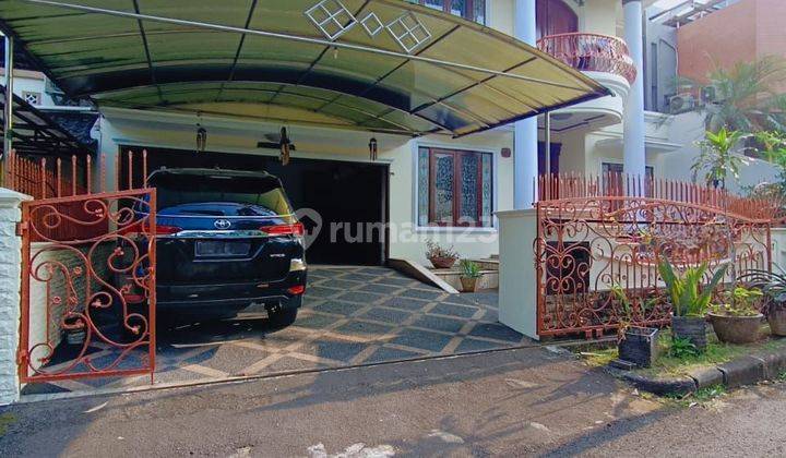 Rumah siap huni dalam perumahan yang asri di Veteran, Bintaro 2