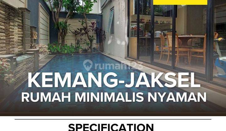 Dijual Rumah di Kemang Jakarta Selatan 2 Lantai Bagus 1