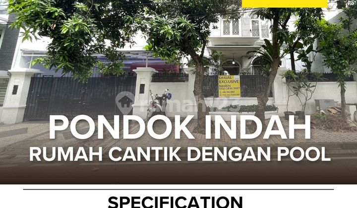 For Sale Luxury House in Pondok Indah, South Jakarta